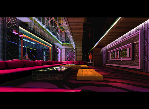 鄭州紫金娛樂會所(夜總會)設計-大包03