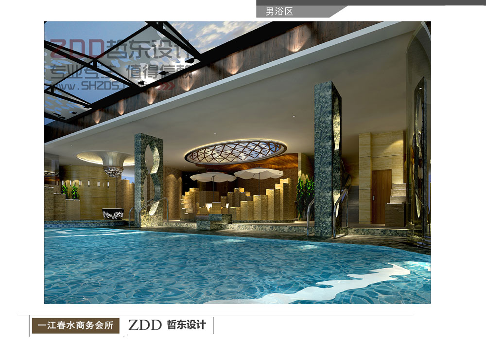 山西·太原一江春水洗浴會(huì)所設(shè)計(jì)案例欣賞