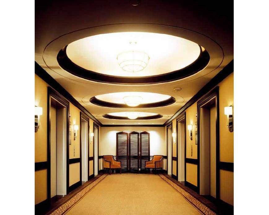 桑拿休閑中心走廊設(shè)計(jì)