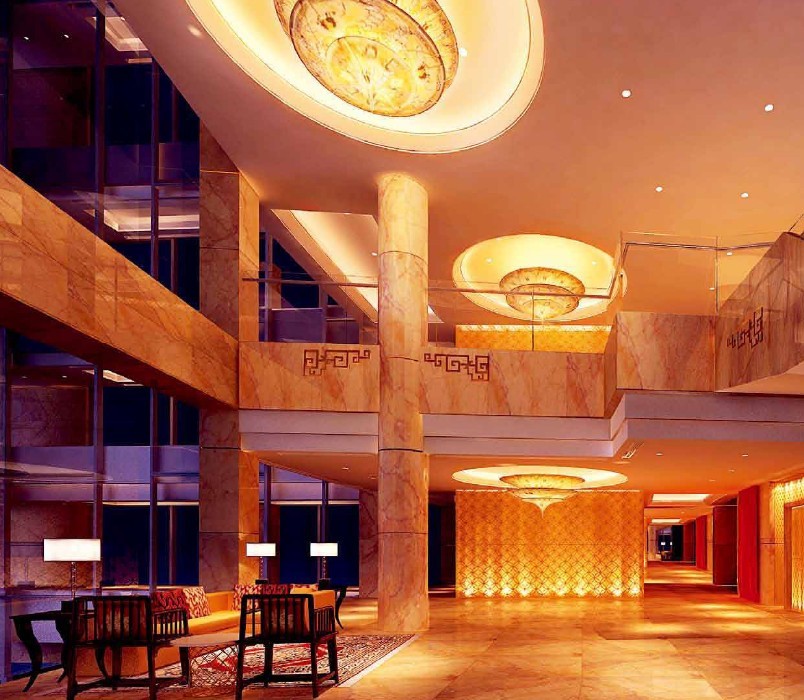 山東富僑洗浴中心大廳設(shè)計