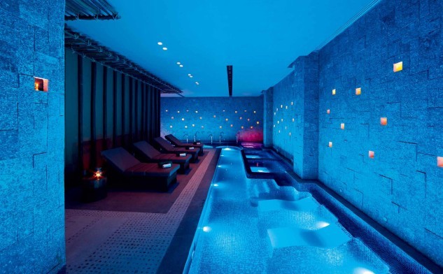 上海外灘東方溫泉洗浴會所桑拿房設計