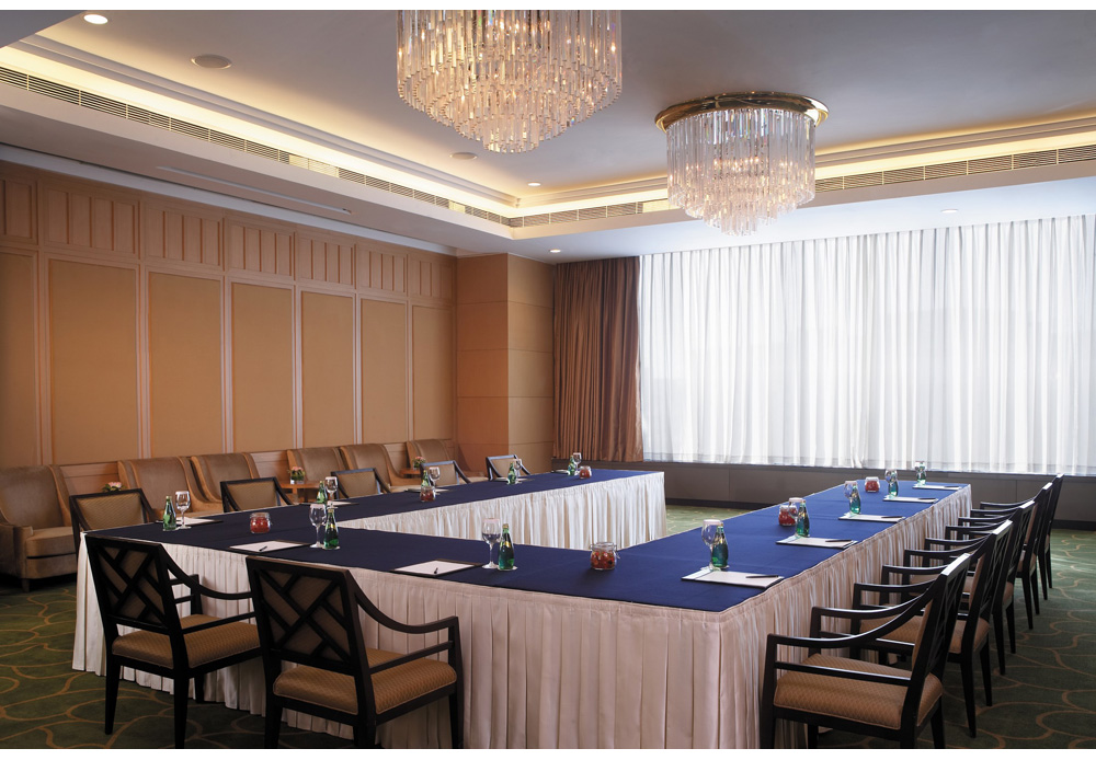 德州波司登富豪國(guó)際五星級(jí)酒店會(huì)議室設(shè)計(jì)效果圖