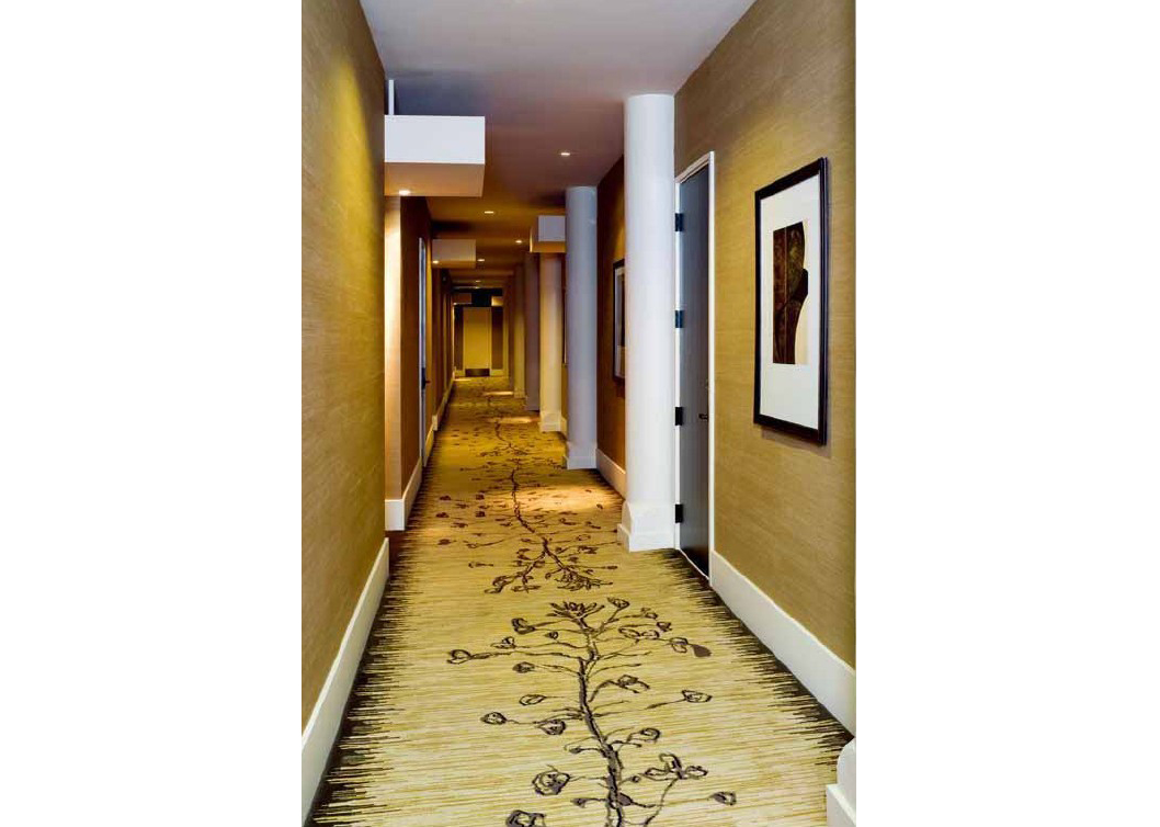 上海外灘東方溫泉洗浴會所走廊細節(jié)設計