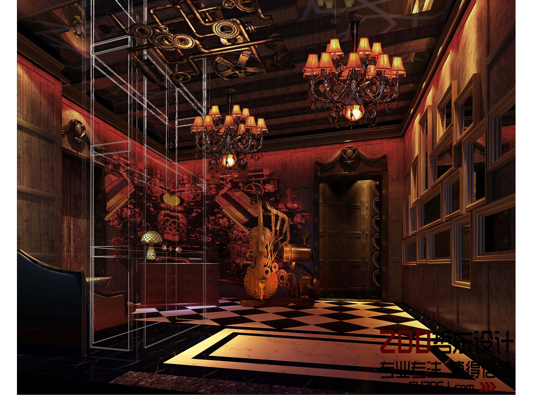 海倫堡BAR效果圖