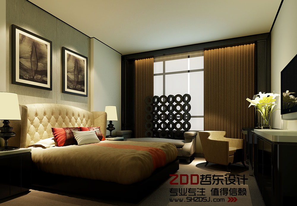 鄭州新浙商商務(wù)精品酒店客房設(shè)計(jì)效果圖