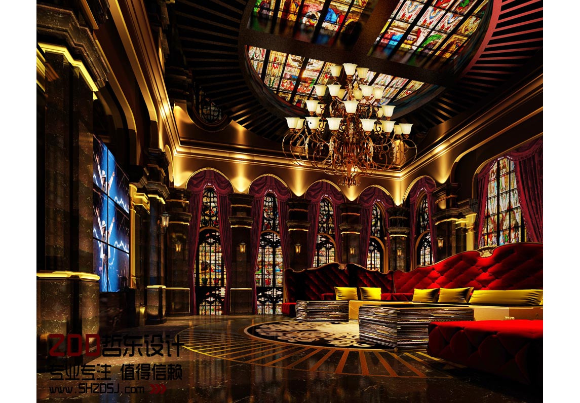 卡門國(guó)際娛樂會(huì)所設(shè)計(jì)案例