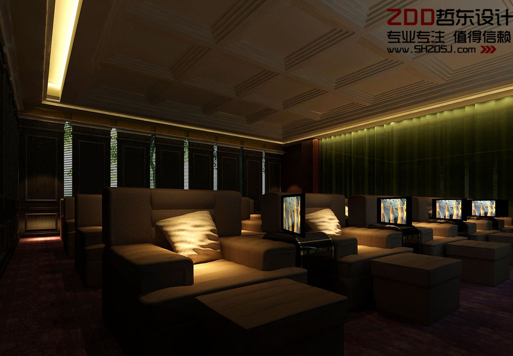 四川綿陽(yáng)梓江商務(wù)酒店洗浴休息大廳設(shè)計(jì)方案效果圖