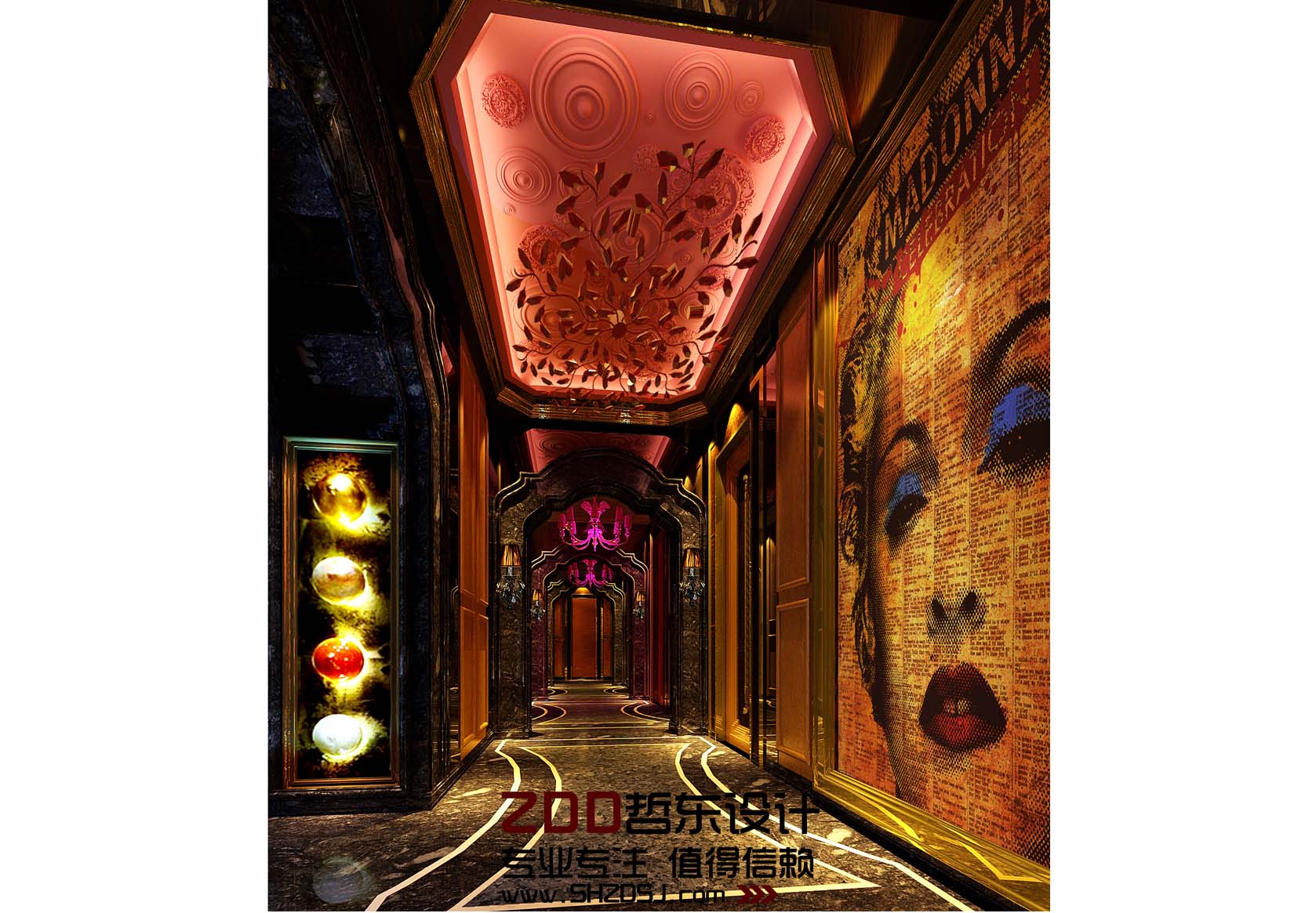 卡門國(guó)際娛樂會(huì)所設(shè)計(jì)案例