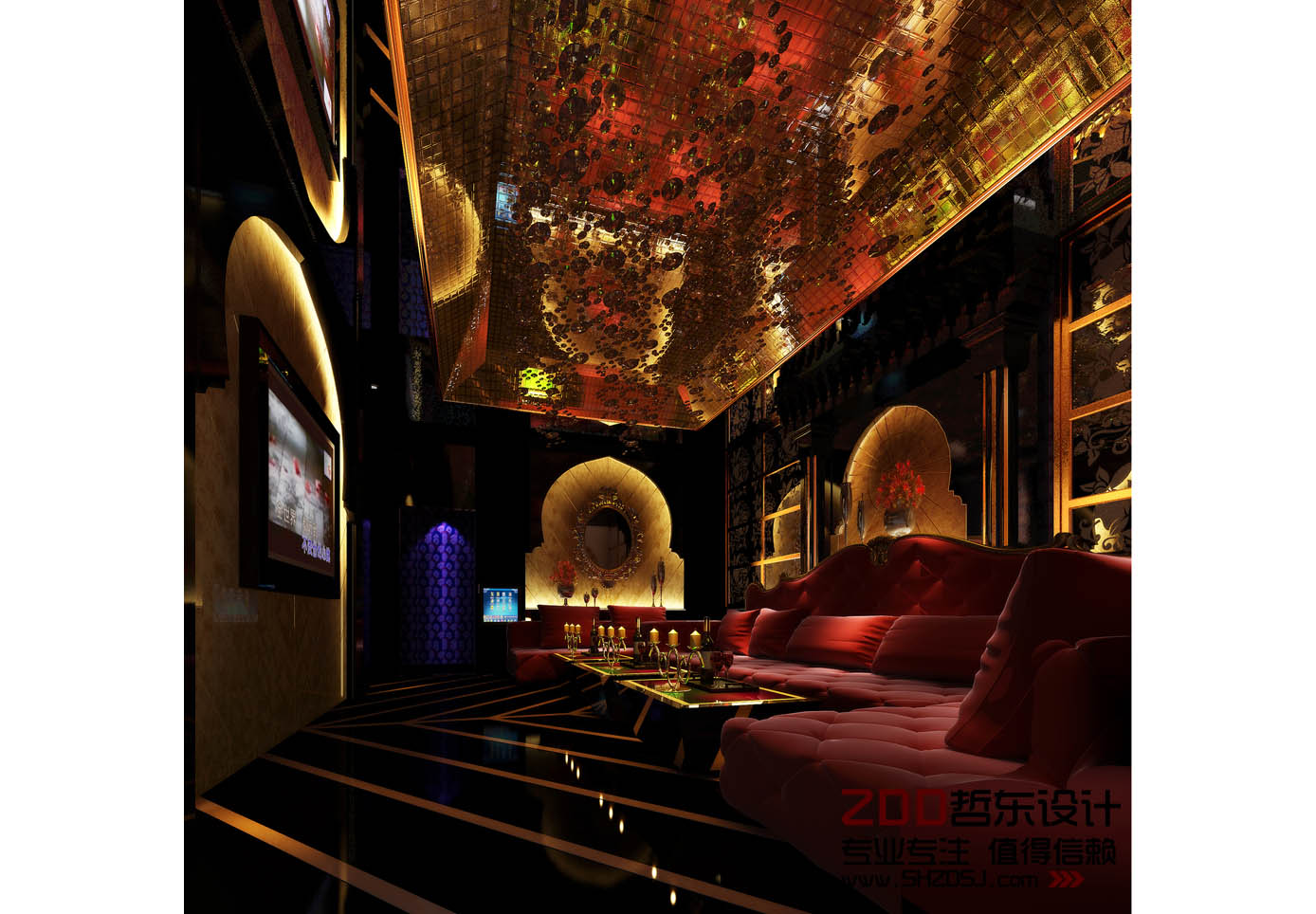 卡門國(guó)際娛樂會(huì)所設(shè)計(jì)案例