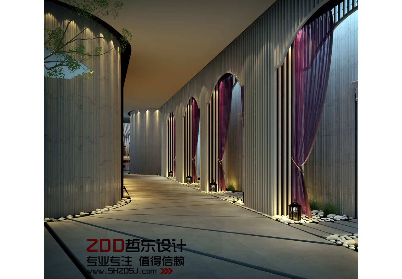 華逸姿水療spa會(huì)所設(shè)計(jì)欣賞