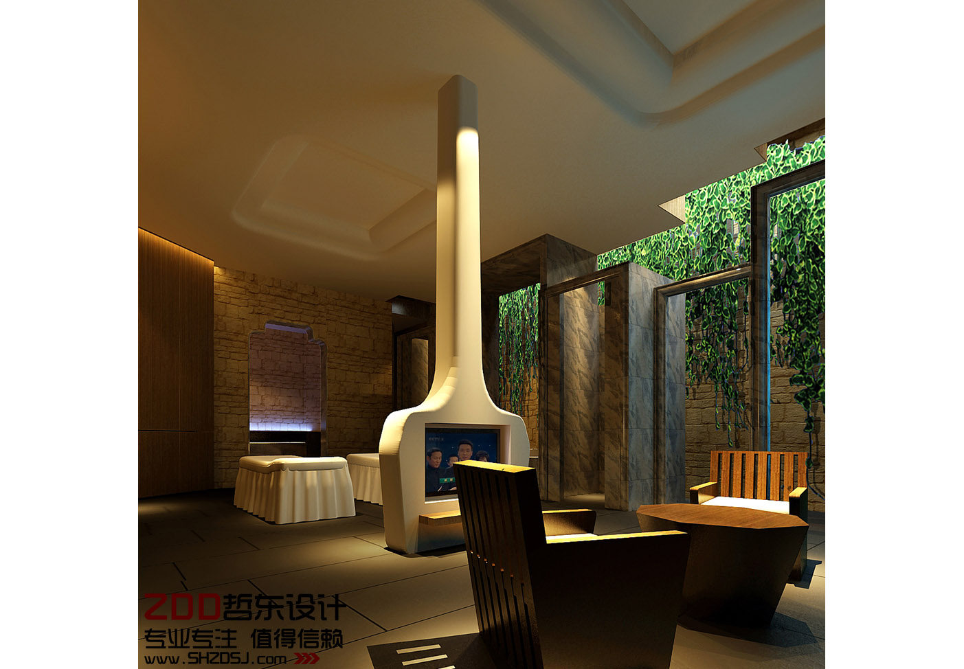 華逸姿水療spa會(huì)所設(shè)計(jì)欣賞