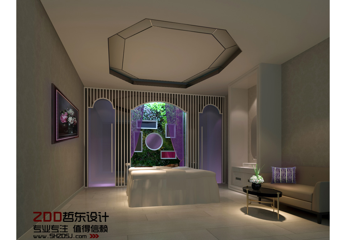 華逸姿水療spa會(huì)所設(shè)計(jì)欣賞