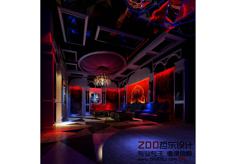 斯麗卡爾·視覺(jué)公館設(shè)計(jì)效果圖