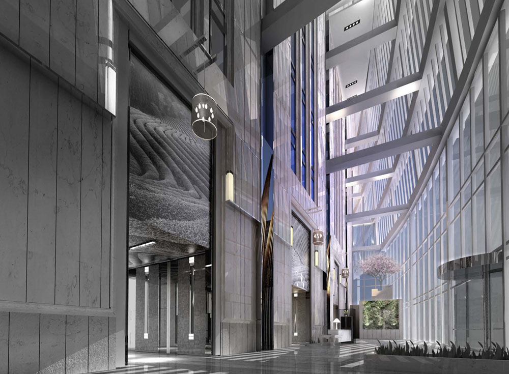 上海羅浮宮精品商務(wù)酒店設(shè)計效果圖